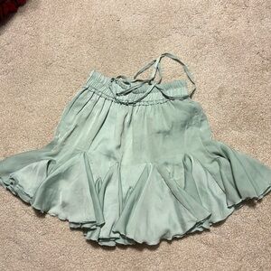 Sage green skirt from Selfie Leslie. Only worn once. Size S. Cute for summer